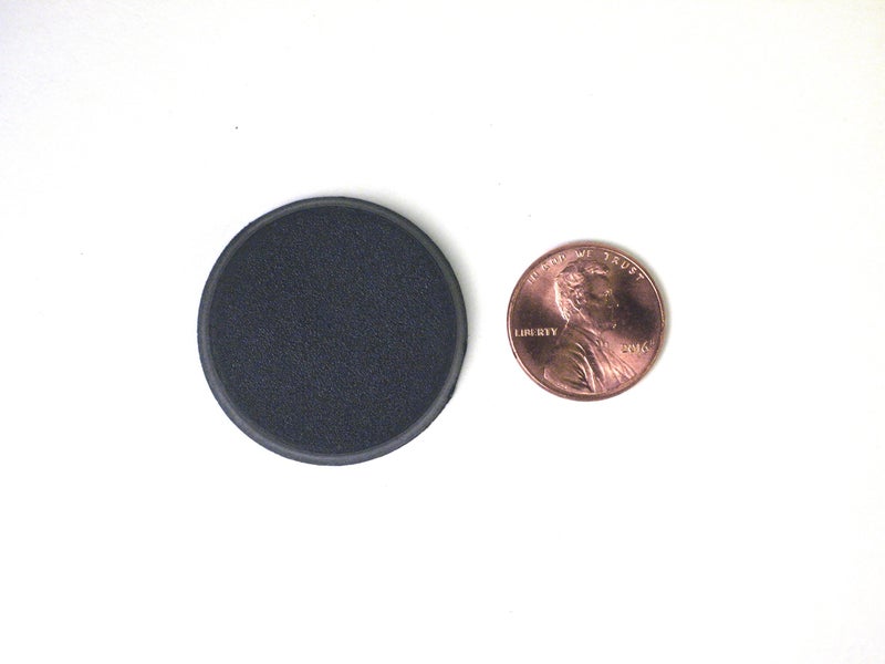 Hedral Value Pack of 20-32MM Round Black Miniature Model Bases for Tabletop or Miniature Wargames - Image 3